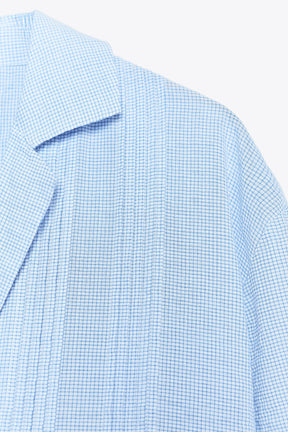 Textured Oversize Shirt