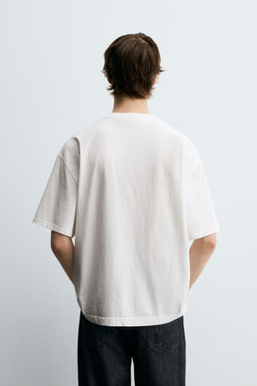CONTRAST PRINT T-SHIRT - Image 3