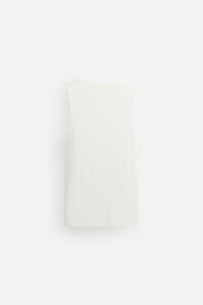 TEXTURED TANK T-SHIRT - Image 7