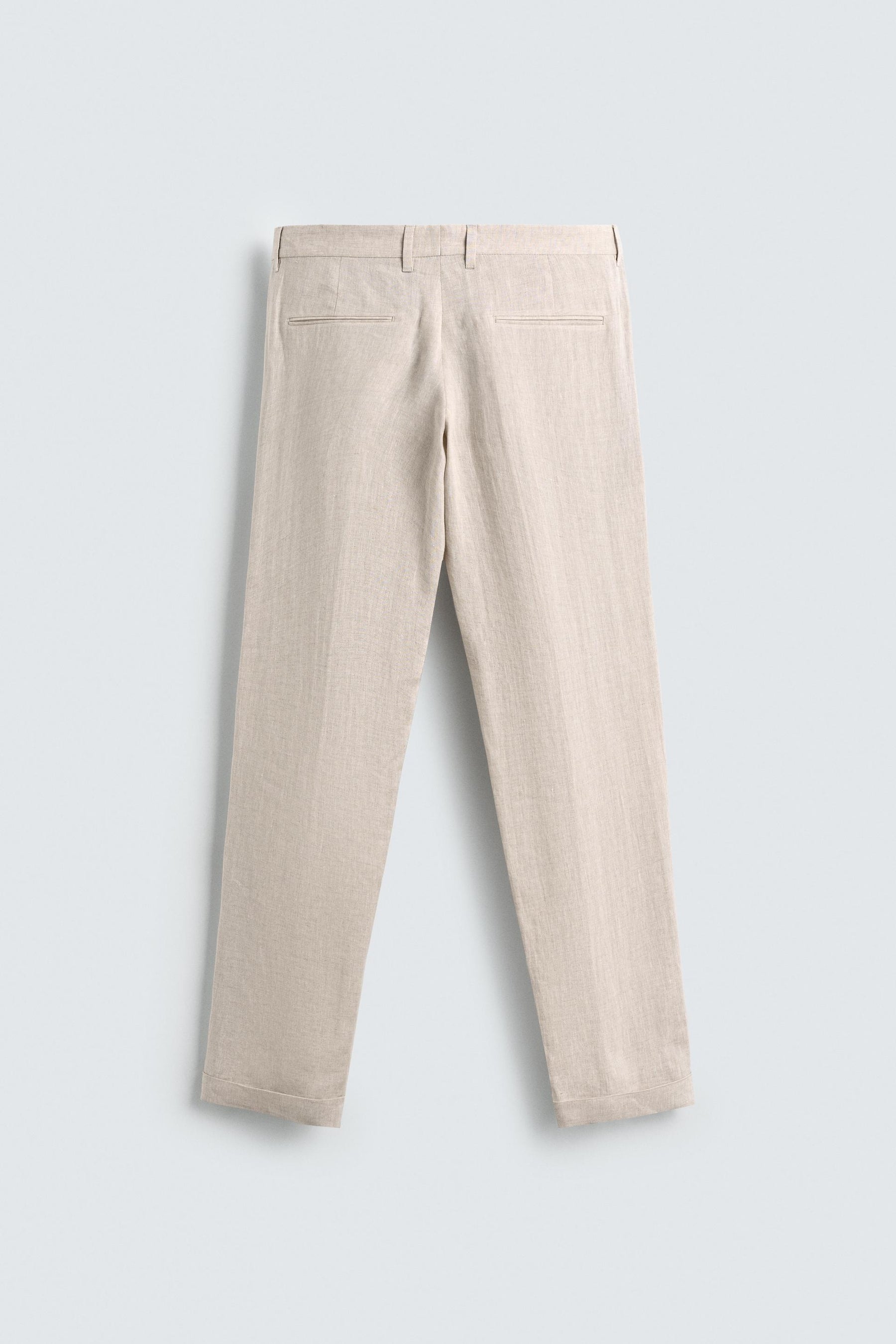 100% LINEN SUIT TROUSERS - Image 7