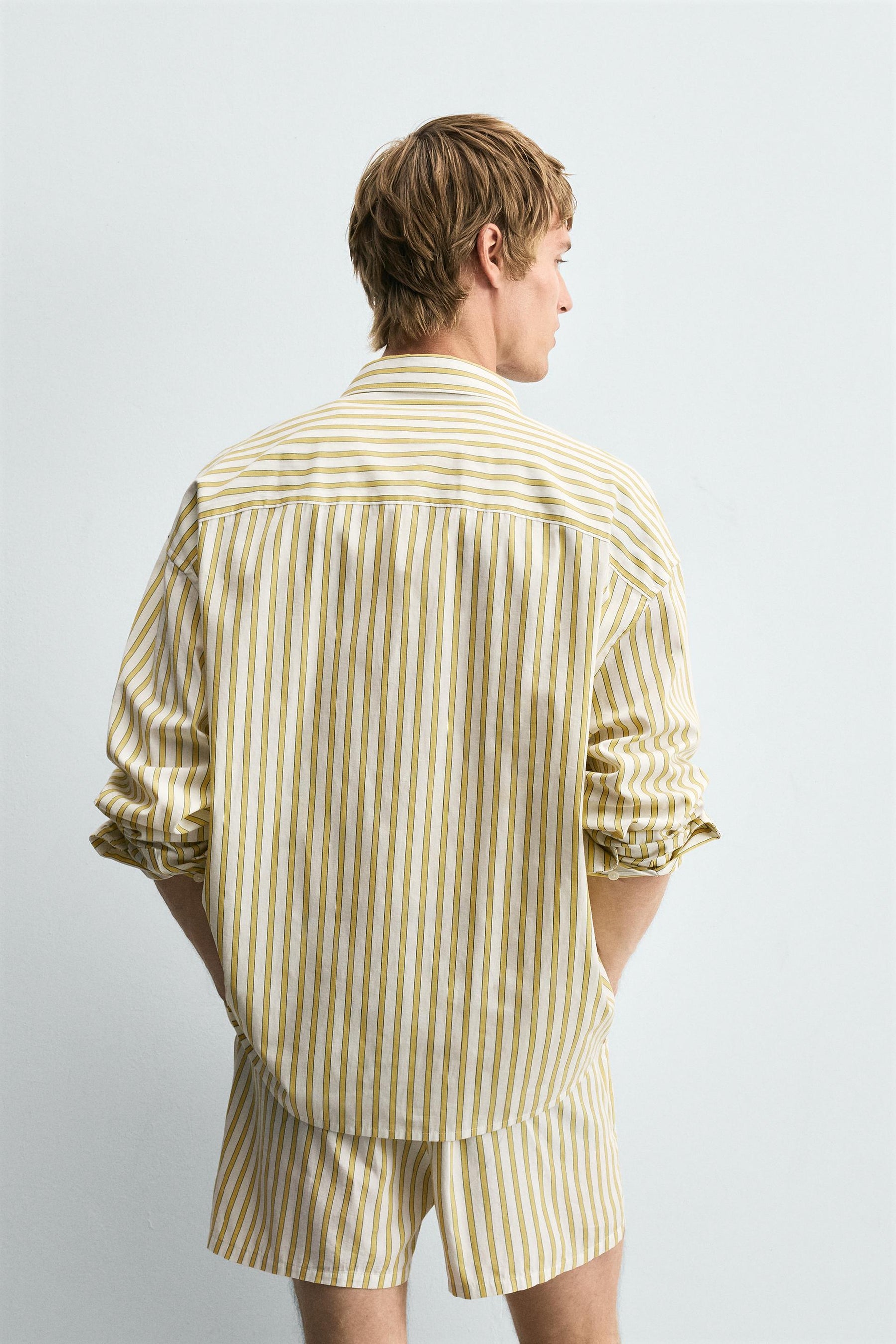STRIPED SHIRT WITH POCKET - Image 3