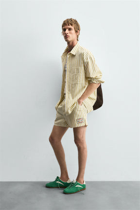 STRIPED SHIRT WITH POCKET - Image 4