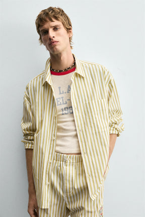 STRIPED SHIRT WITH POCKET - Image 5