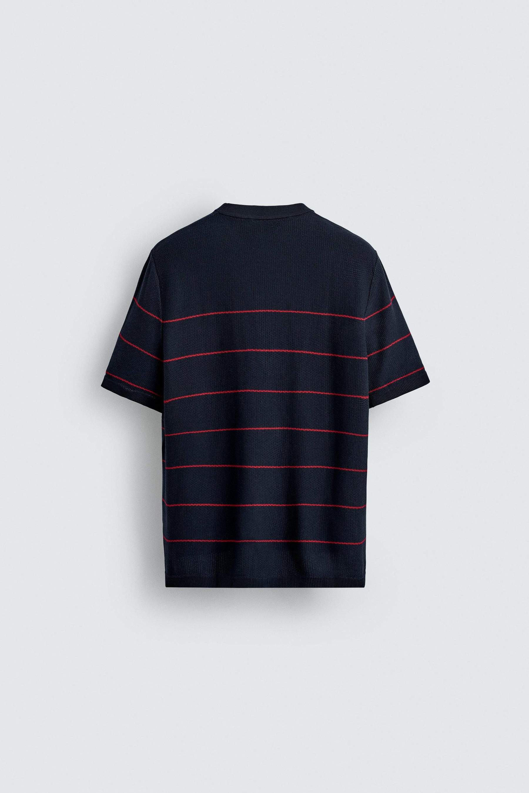 STRIPED JACQUARD KNIT T-SHIRT - Image 6