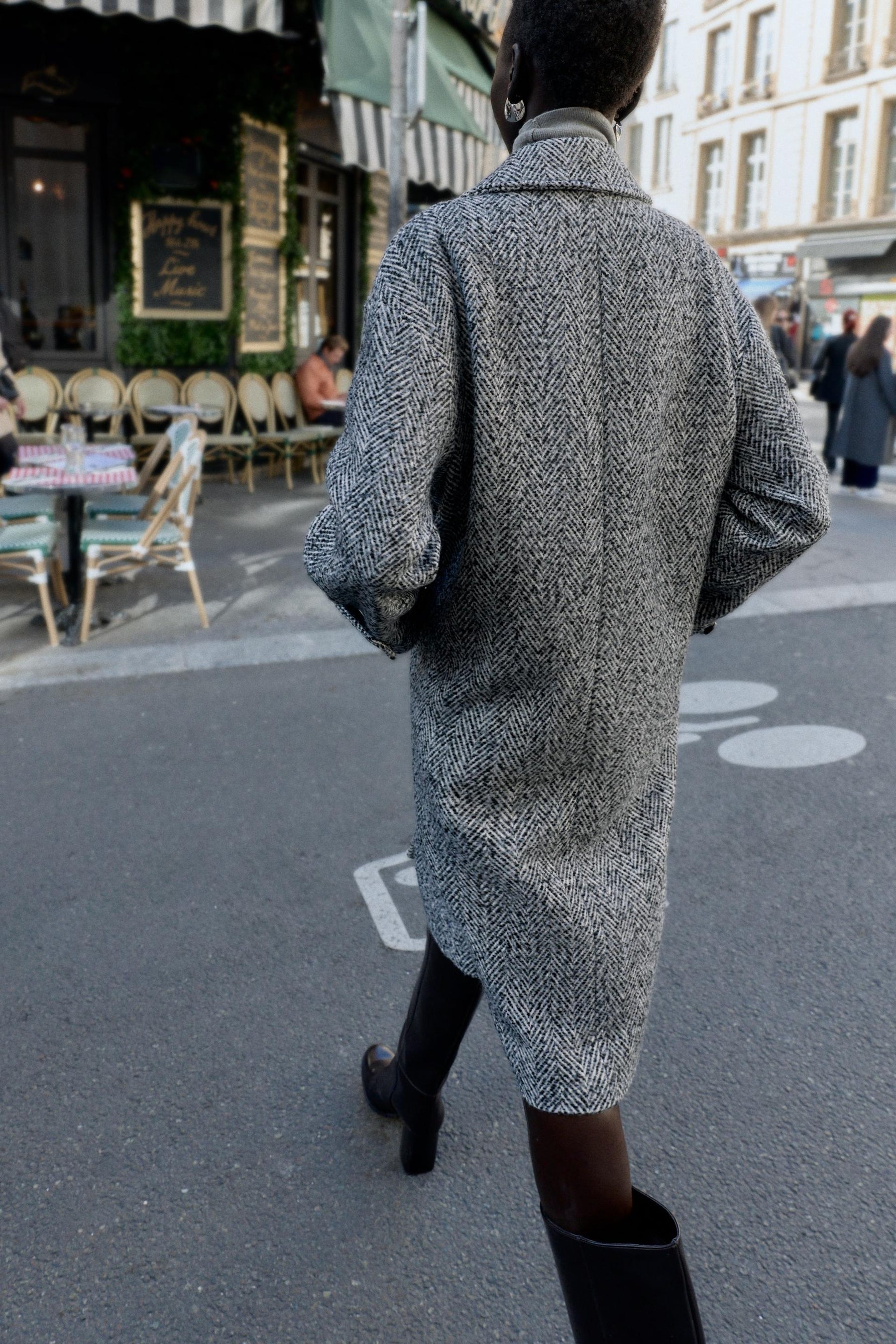 HERRINGBONE COAT - Image 3
