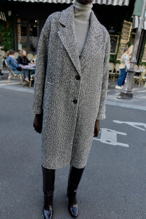 HERRINGBONE COAT - Image 5