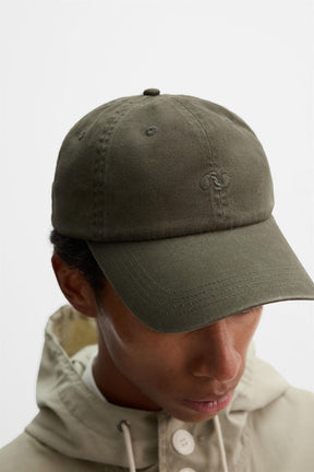 WASHED EMBROIDERED CAP - Image 4