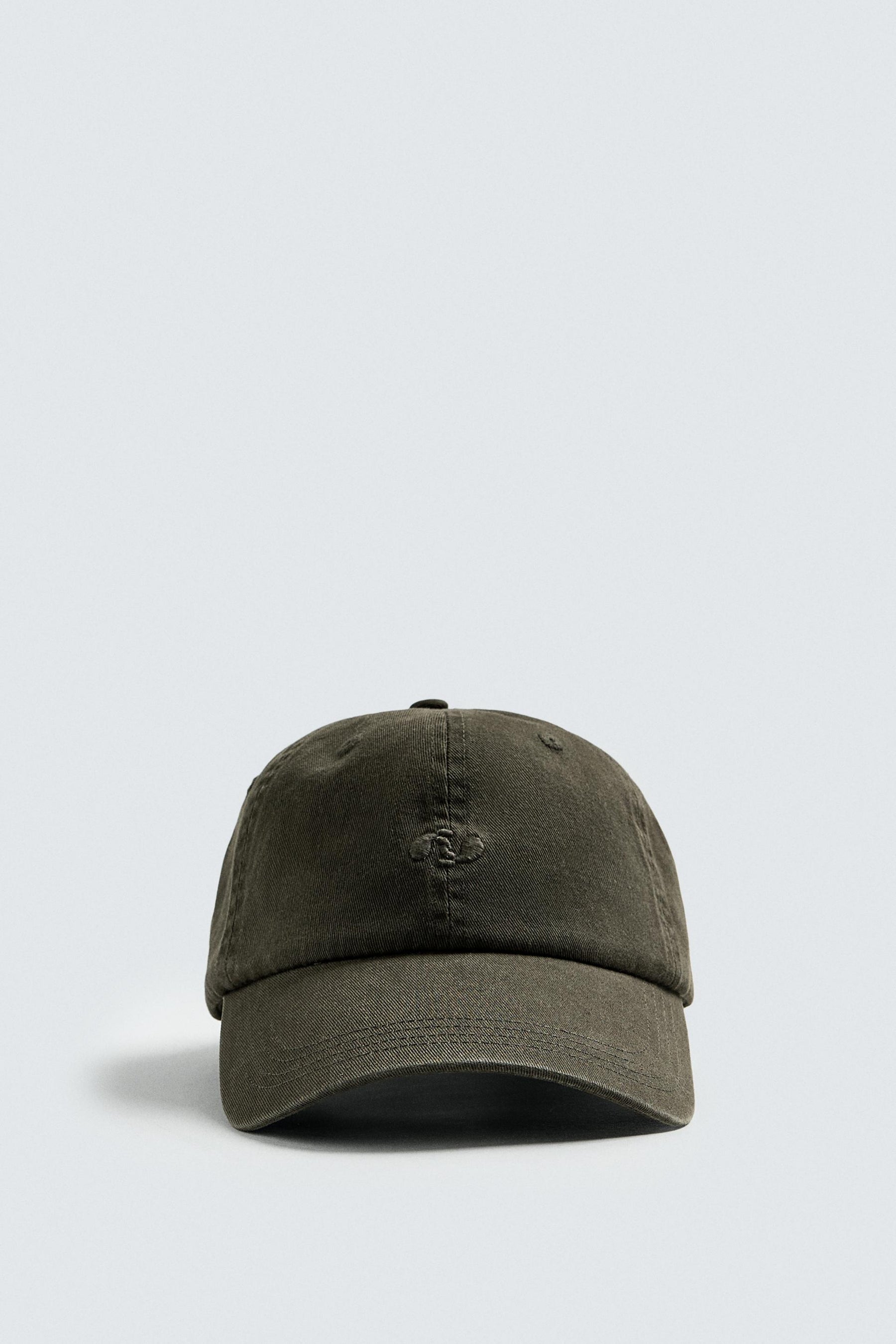 WASHED EMBROIDERED CAP - Image 6
