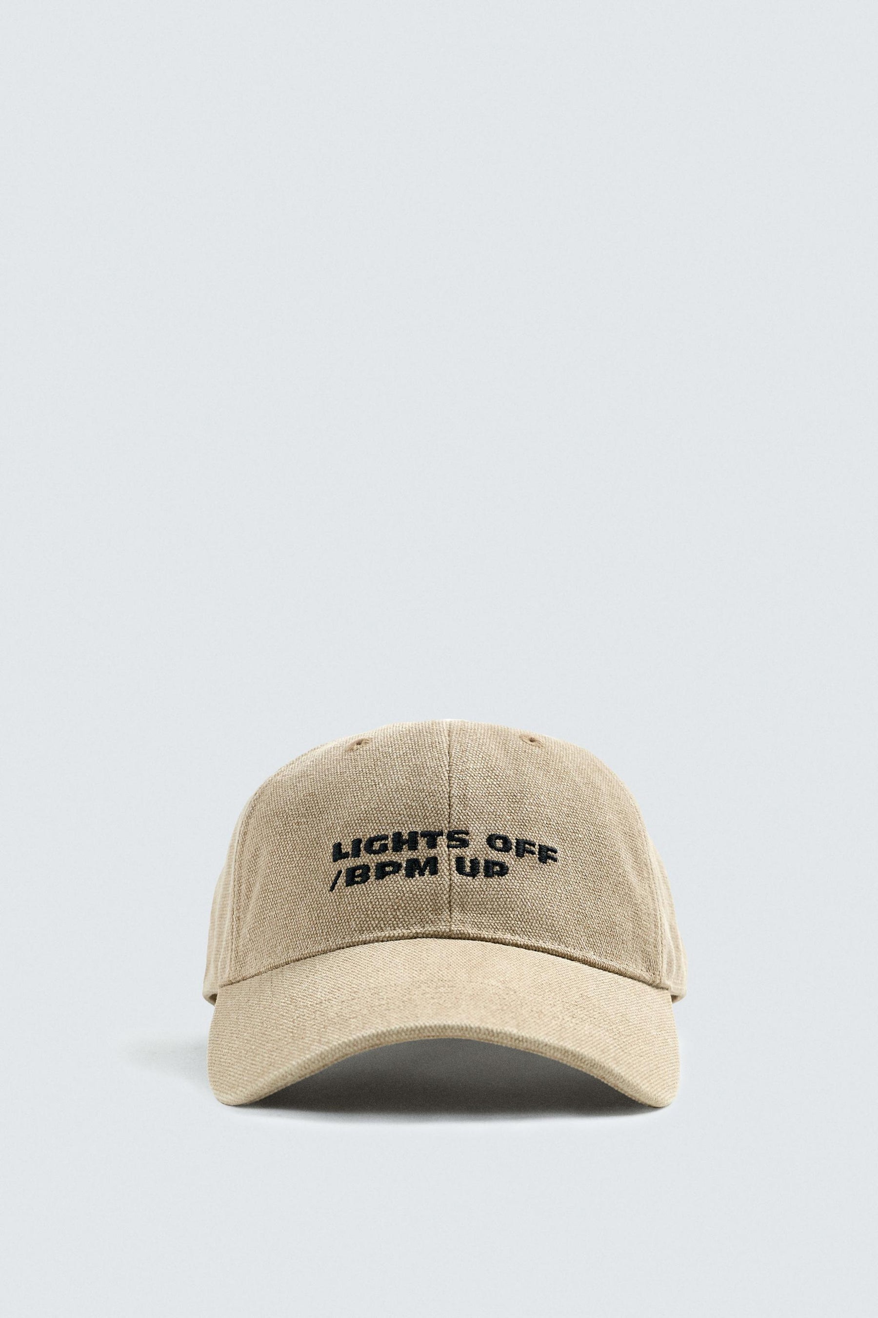 CONTRAST EMBROIDERY CAP - Image 5