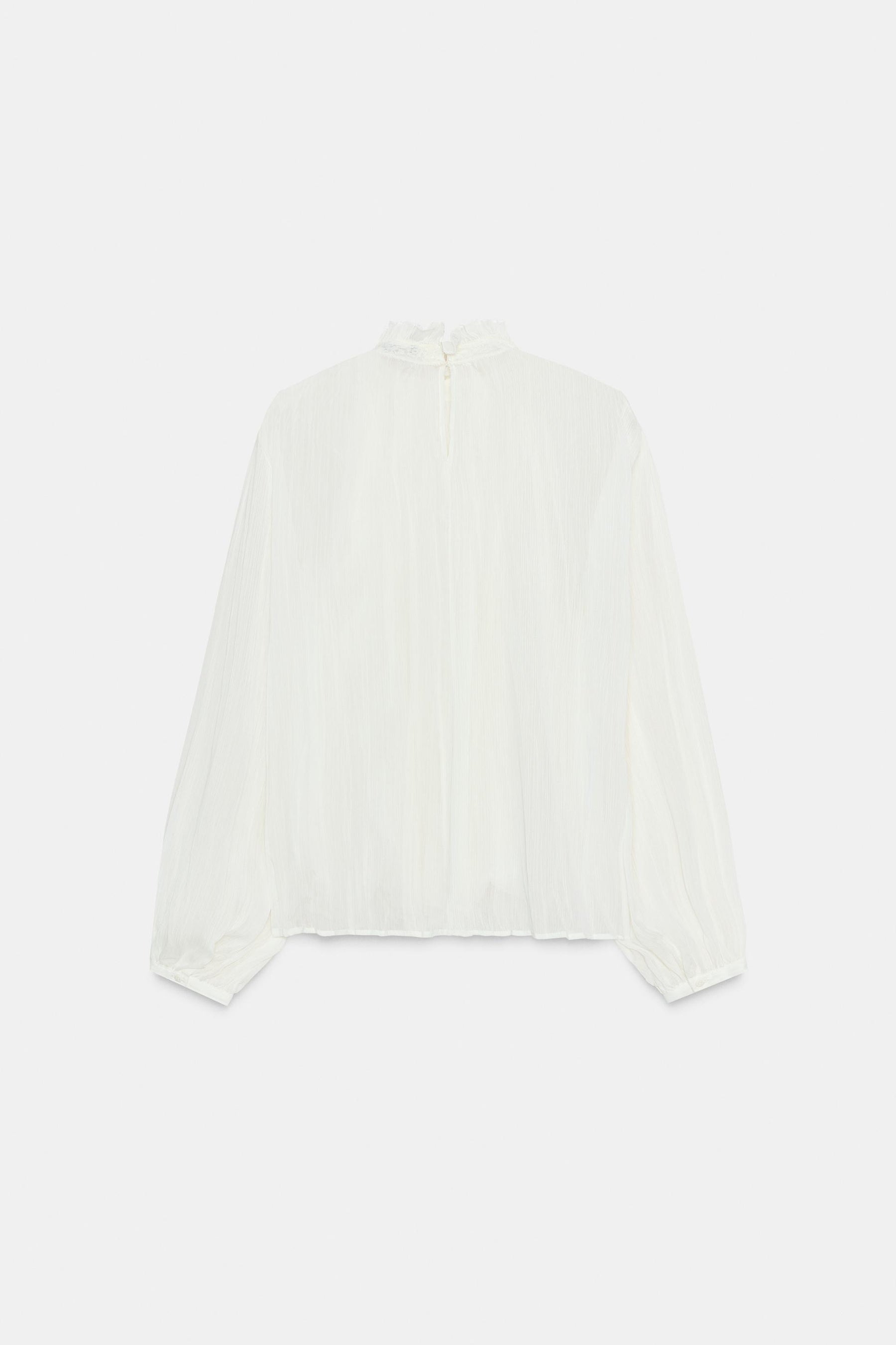 Cotton Gauze Blouse with