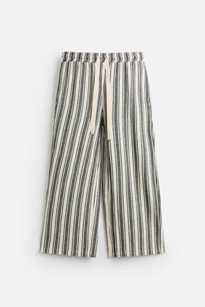STRIPED JACQUARD TROUSERS - Image 7