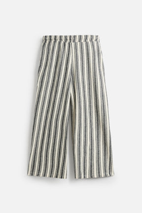 STRIPED JACQUARD TROUSERS - Image 8