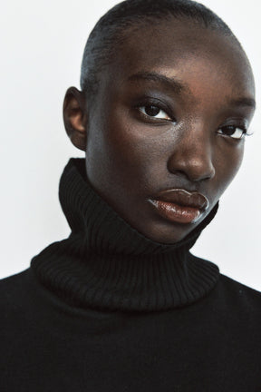 Soft High Neck Shirt