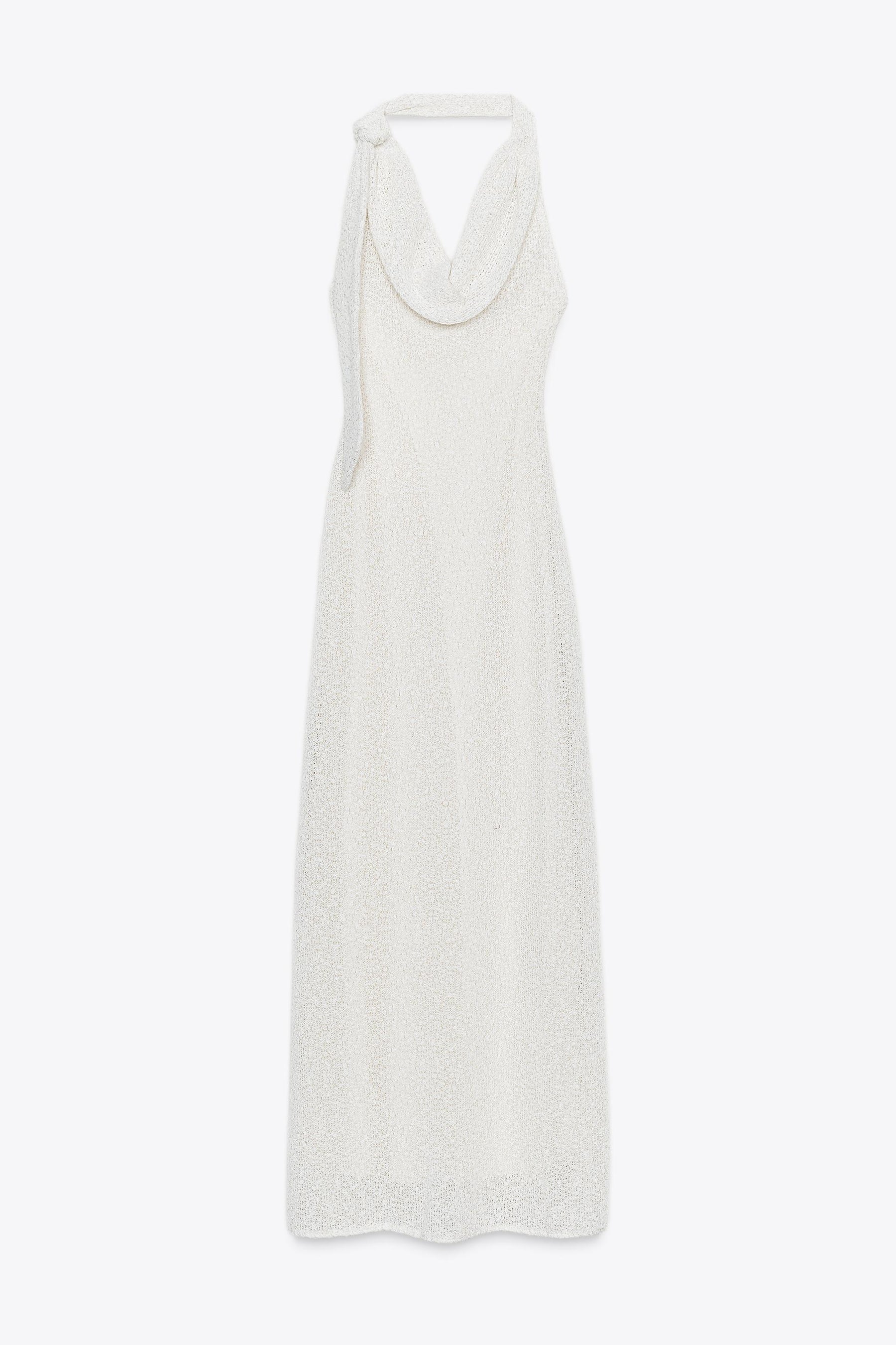 RUSTIC DRESS WITH SCARF - Image 8