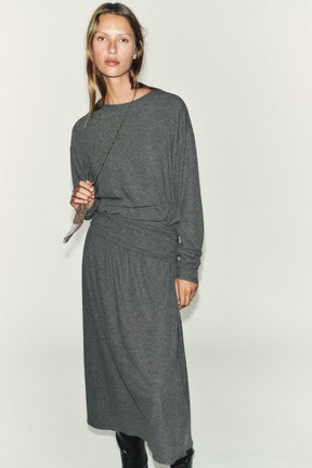 Waistband Soft Dress
