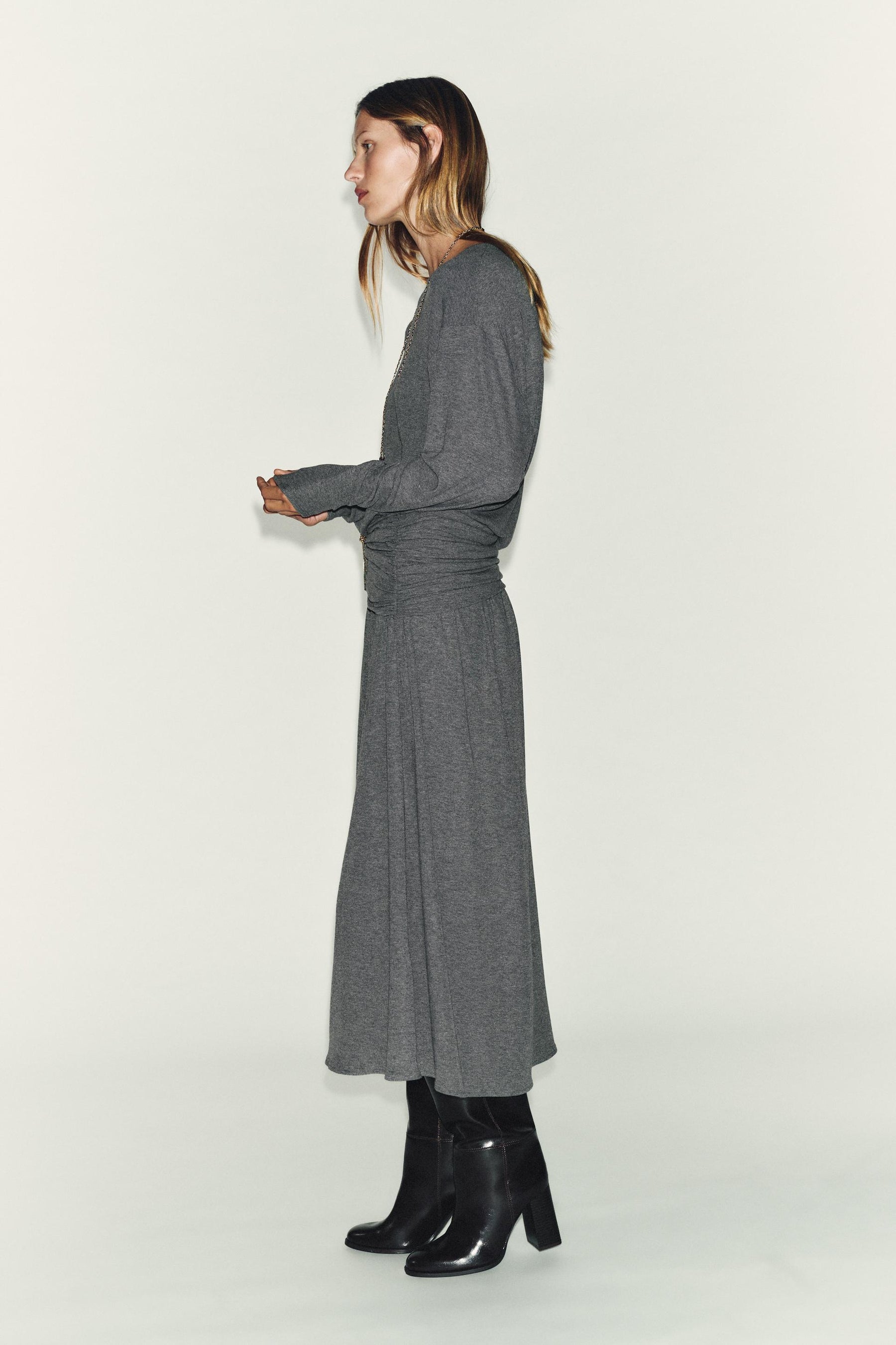 Waistband Soft Dress