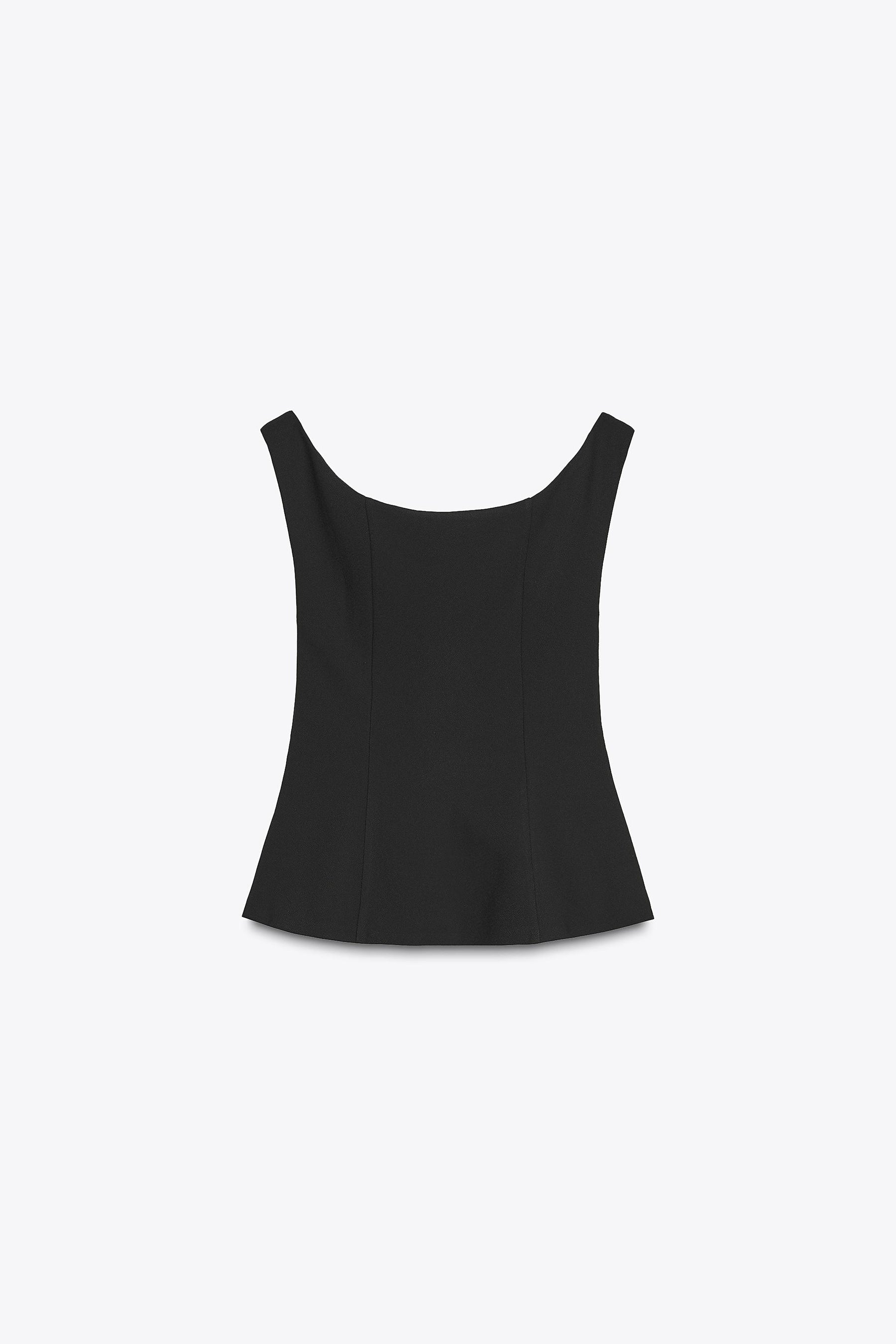 Crepe Sleeveless Top