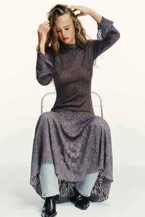 SOFT-TOUCH LACE DRESS - Image 3