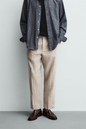 Linen Regular Trousers