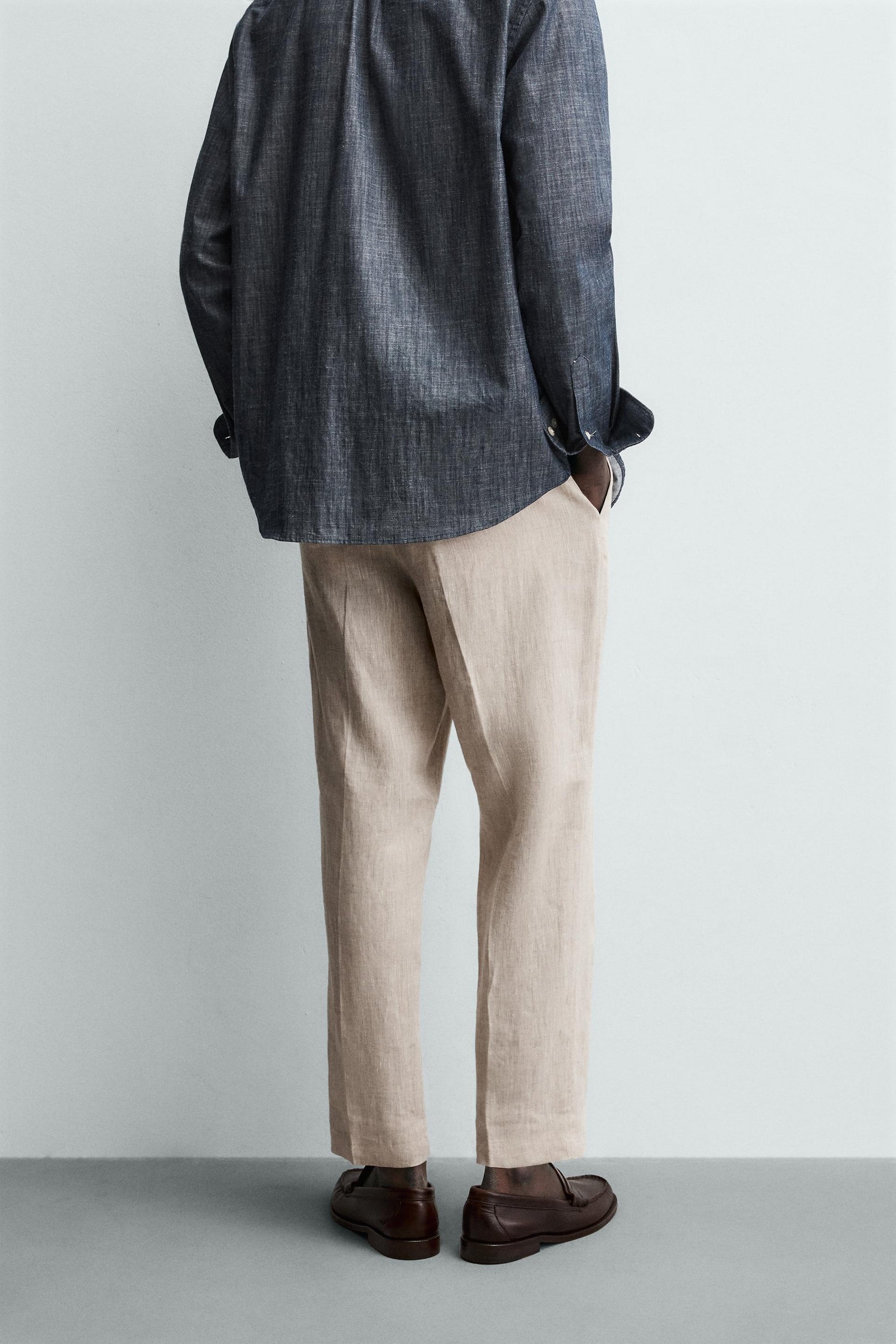 Linen Regular Trousers