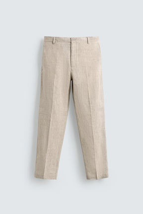 Linen Regular Trousers
