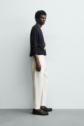 Linen Regular Trousers