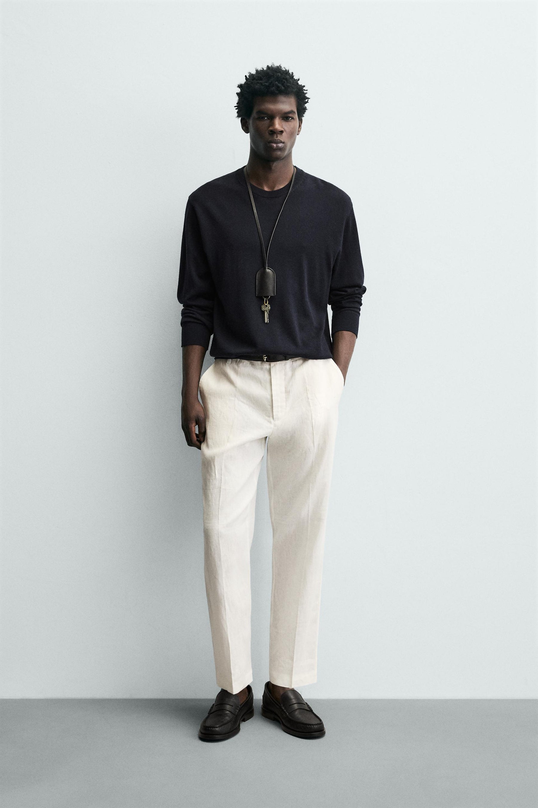 Linen Regular Trousers