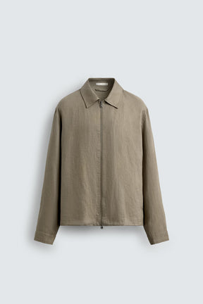 100% LINEN OVERSHIRT - Image 6