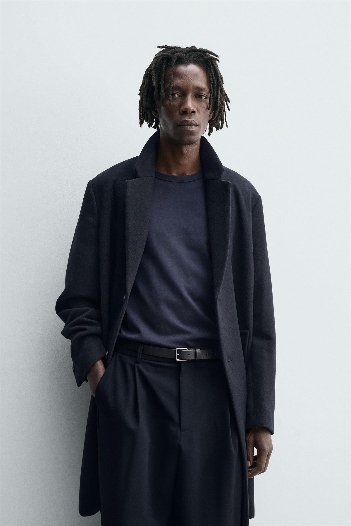 REGULAR FIT WOOL COAT - Image 2