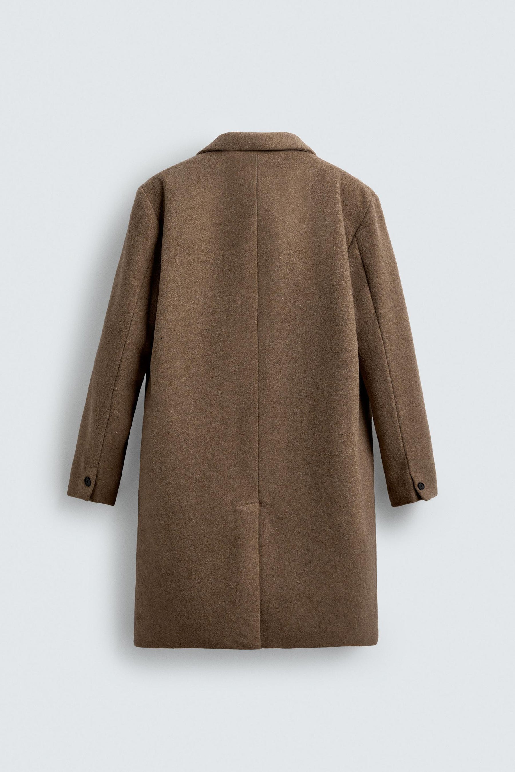 REGULAR FIT WOOL COAT - Image 8