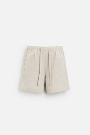 100% LINEN BERMUDA SHORTS - Image 6