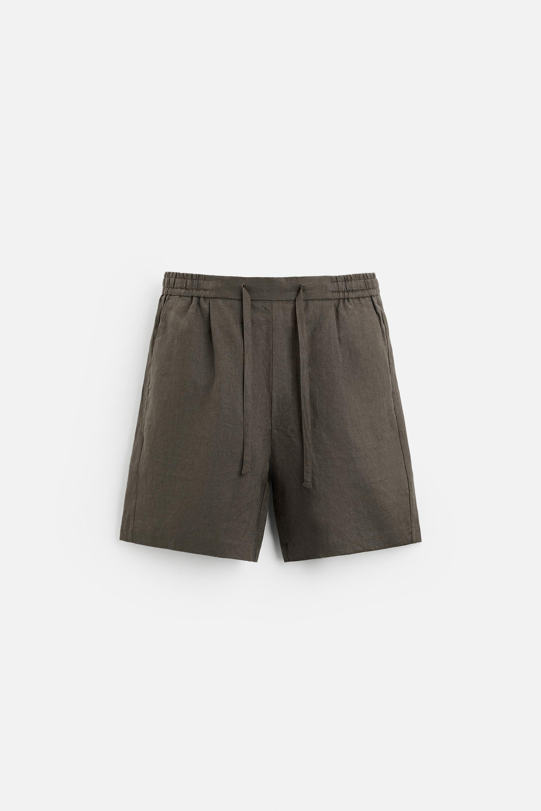 100% LINEN BERMUDA SHORTS - Image 6