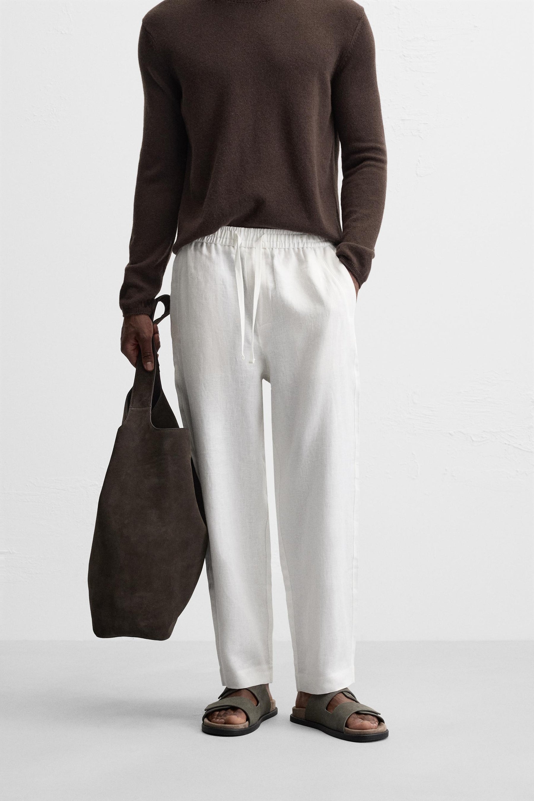 LINEN TROUSERS - Image 2