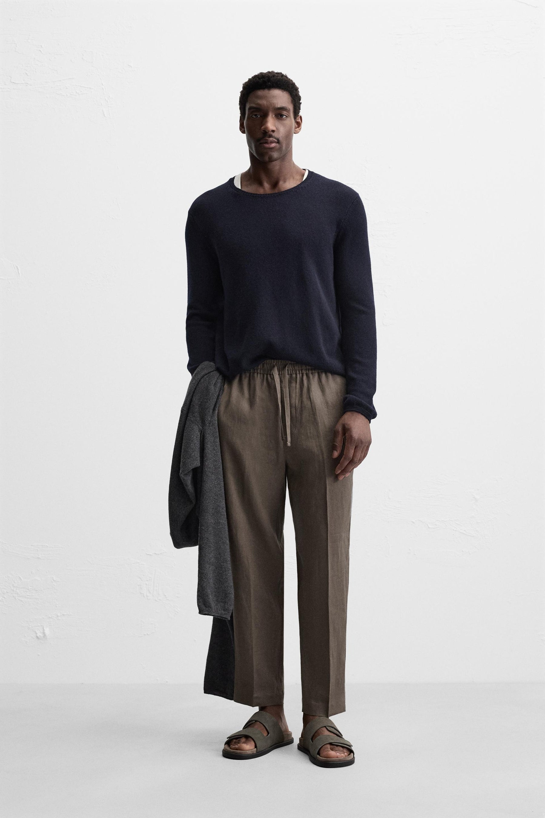 LINEN TROUSERS - Image 1