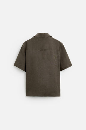 RELAXED FIT LINEN SHIRT - Image 7