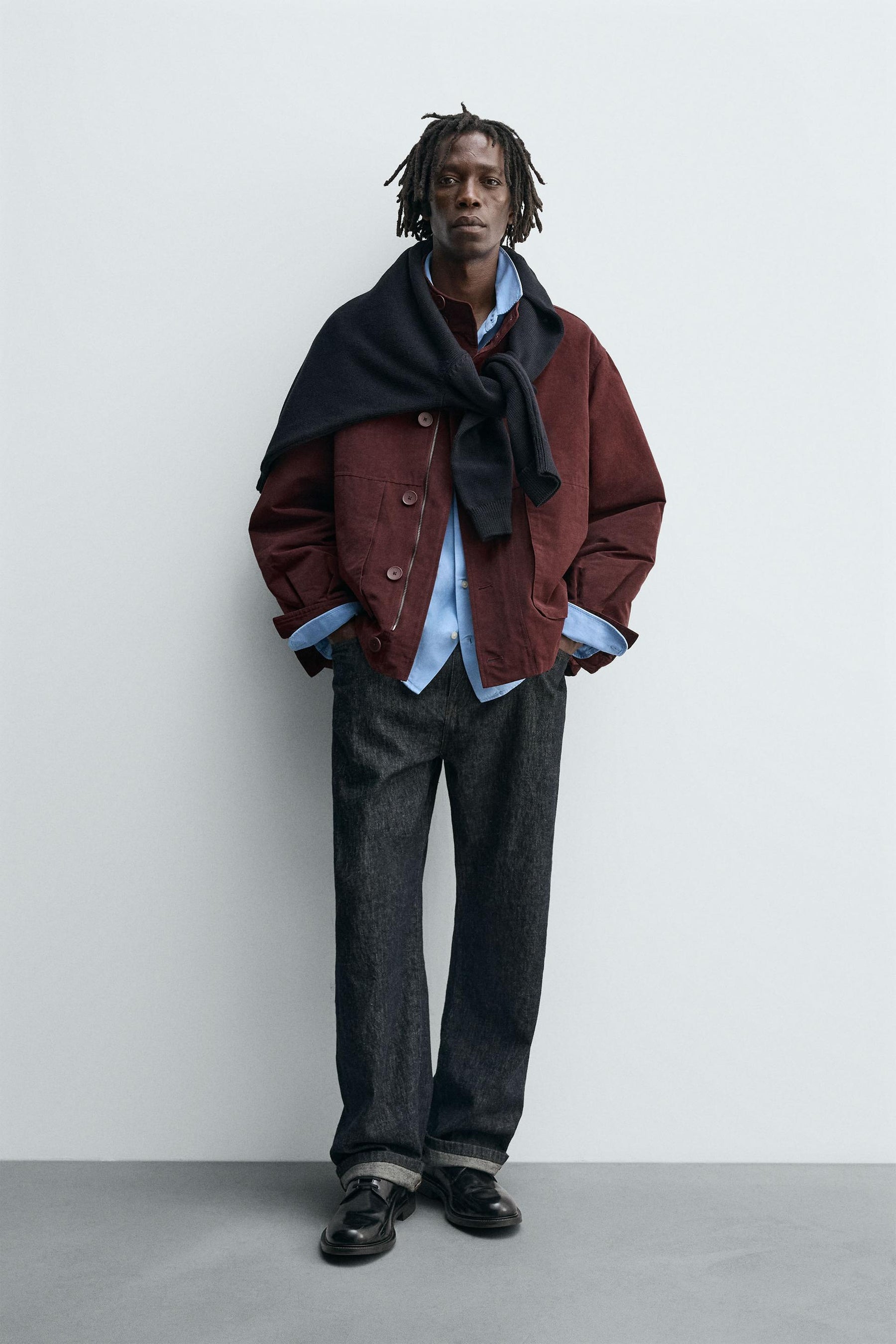 BOXY FIT POCKET JACKET - Image 1