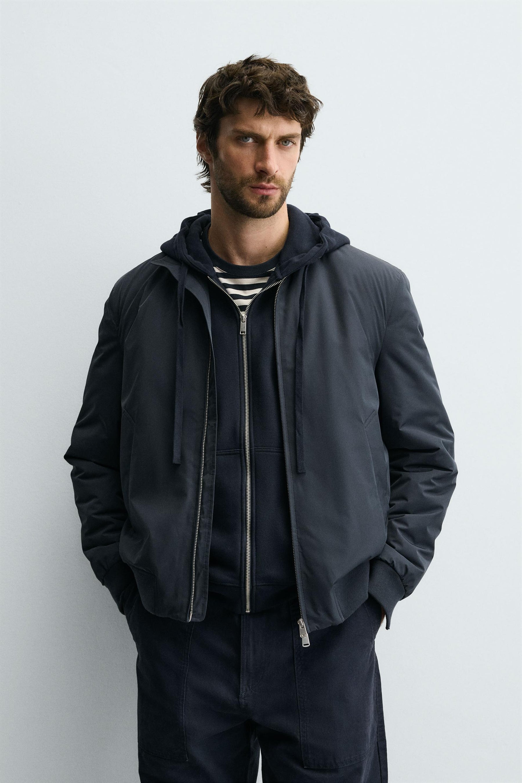 WATER-REPELLENT QUILTED JACKET - Image 2