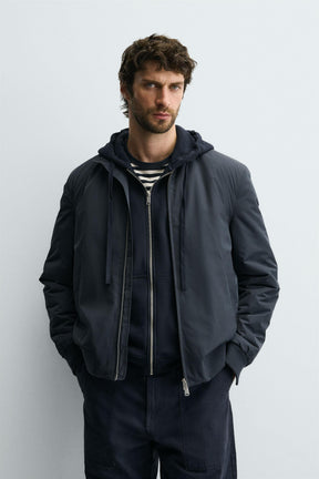 WATER-REPELLENT QUILTED JACKET - Image 2
