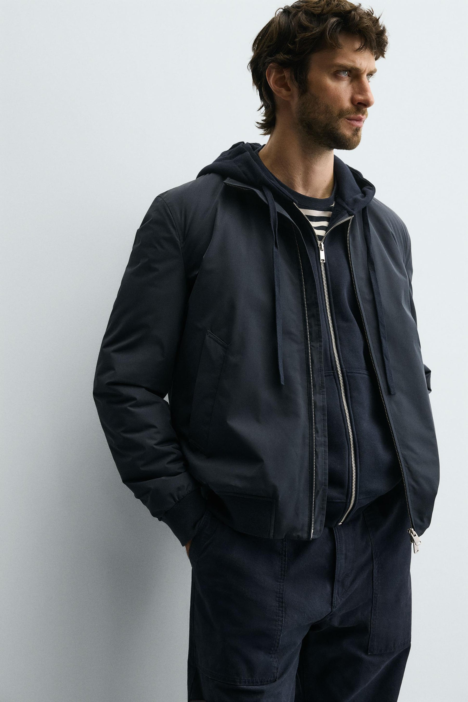 WATER-REPELLENT QUILTED JACKET - Image 6