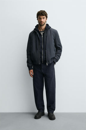 WATER-REPELLENT QUILTED JACKET - Image 1