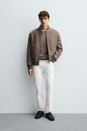 Hybrid Bomber Jacket