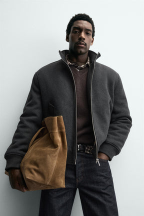 Hybrid Bomber Jacket