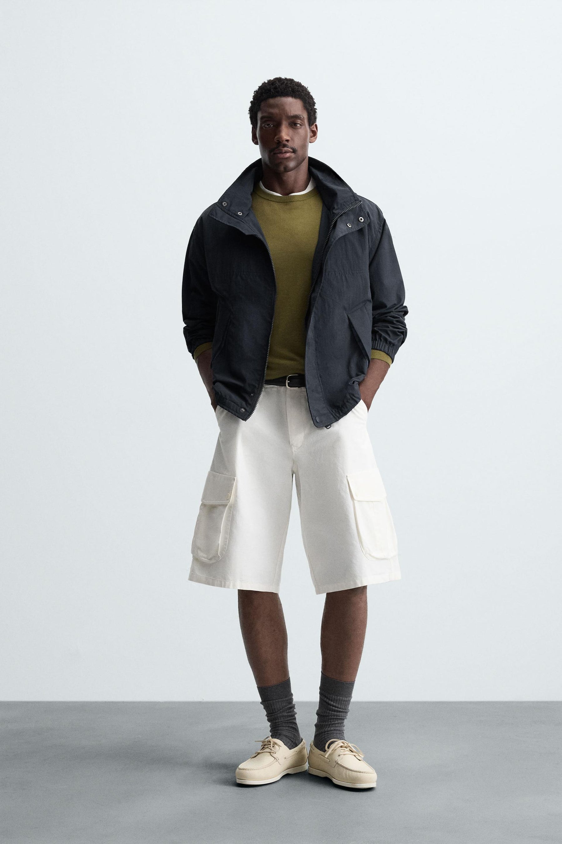 WATER-REPELLENT TECHNICAL JACKET - Image 1