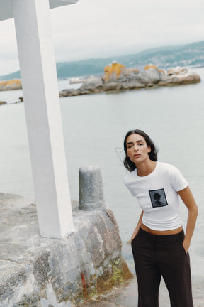 Flower Pocket T-Shirt