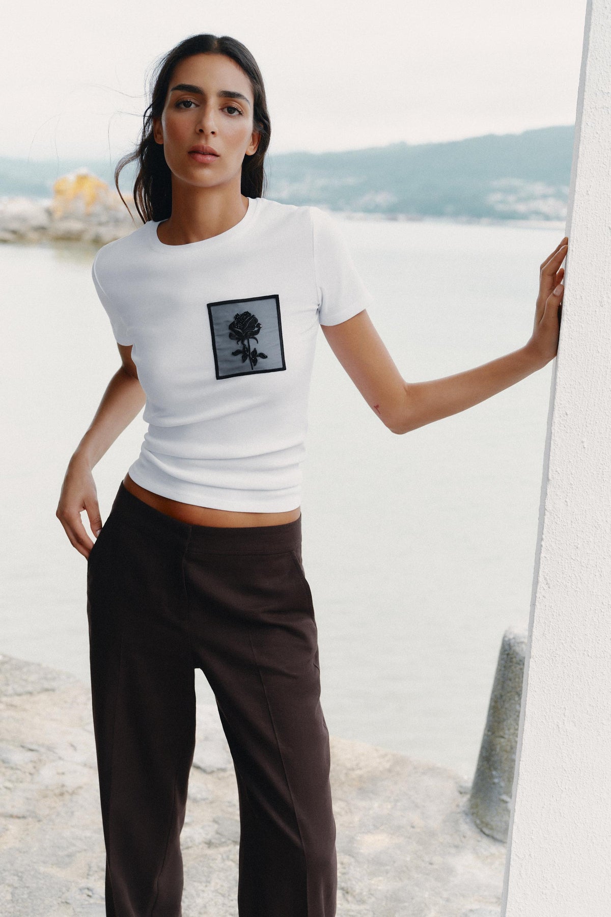 Flower Pocket T-Shirt