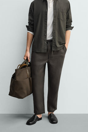 Relaxed Linen Trousers