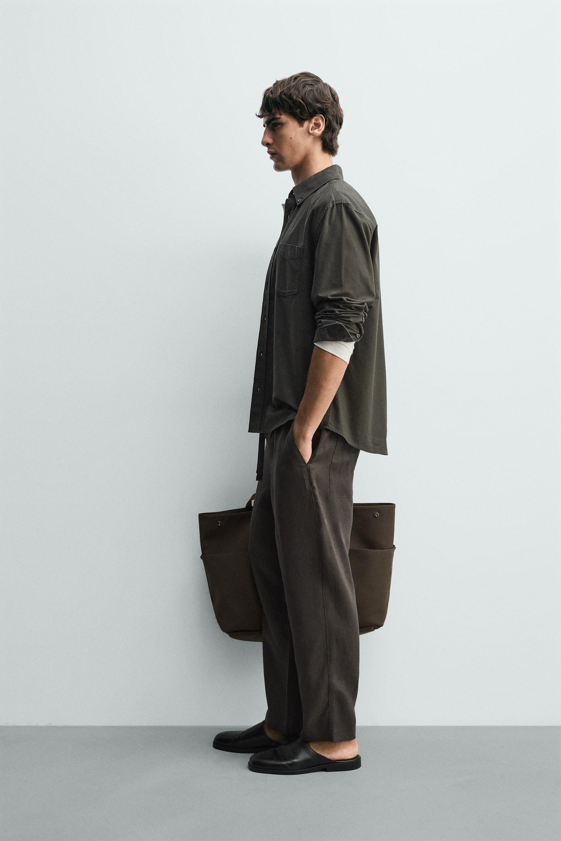 Relaxed Linen Trousers
