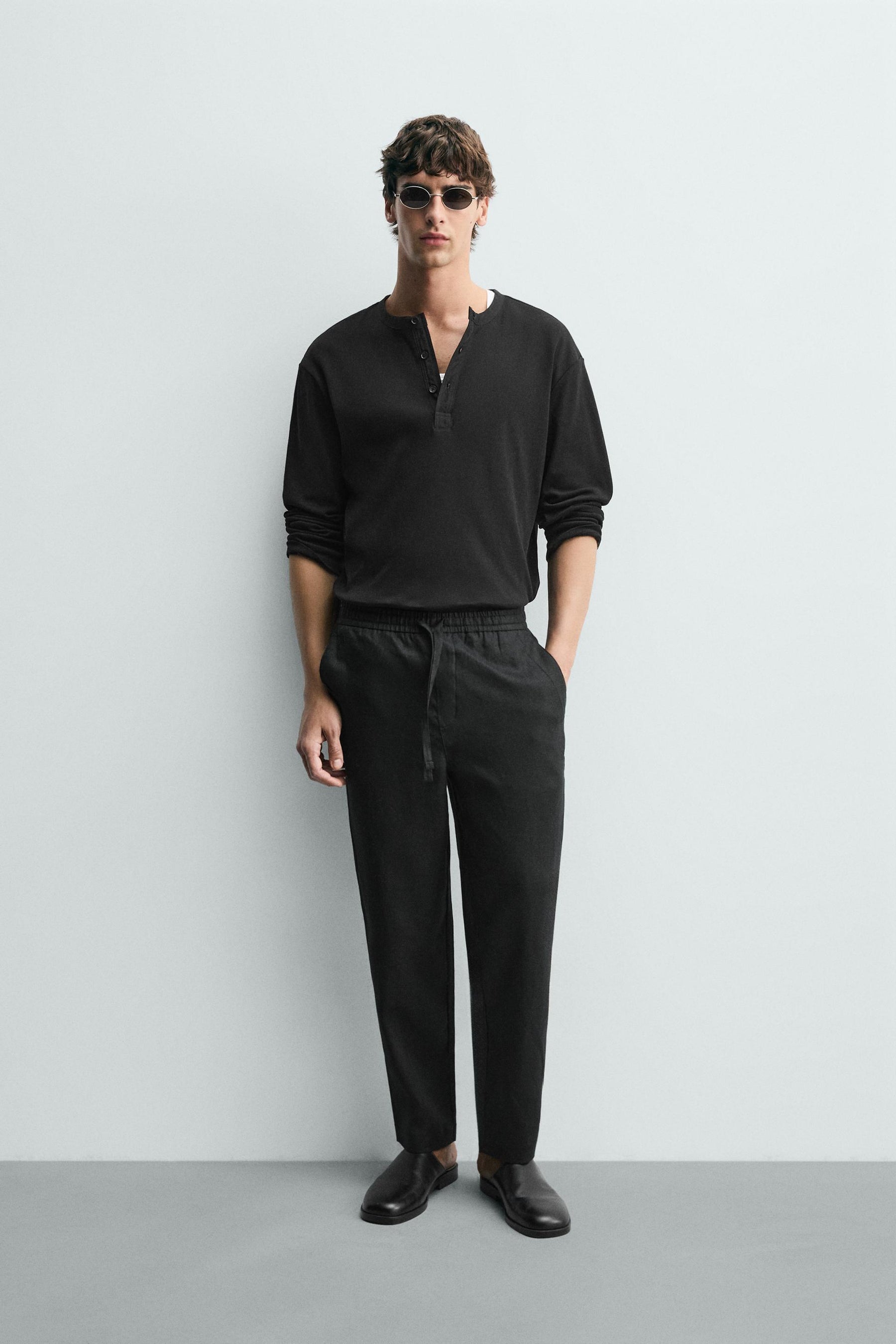 Relaxed Linen Pants