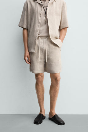Linen Relaxed Shorts