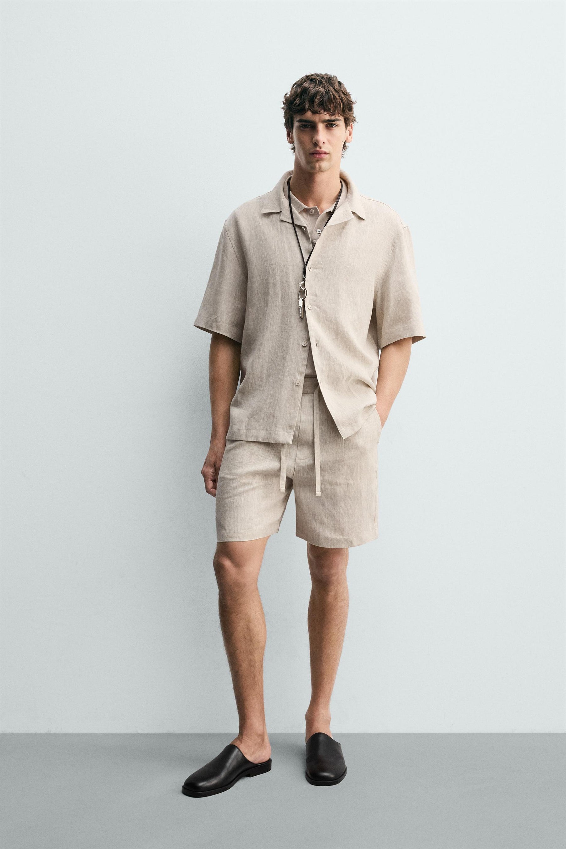 Linen Relaxed Shorts